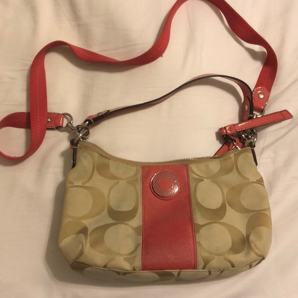 Coach cross body bag